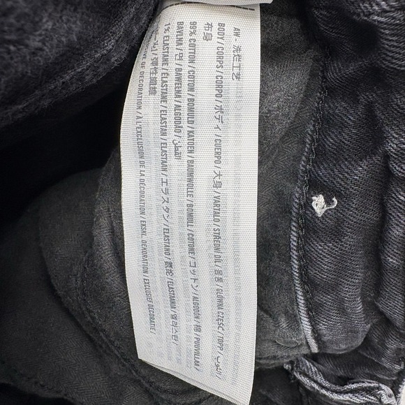 Abercrombie & Fitch Black High Rise Women Jeans - Picture 7 of 8